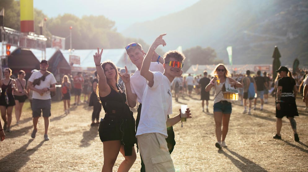 BG Gampel 3. Posieren können sie im Wallis.