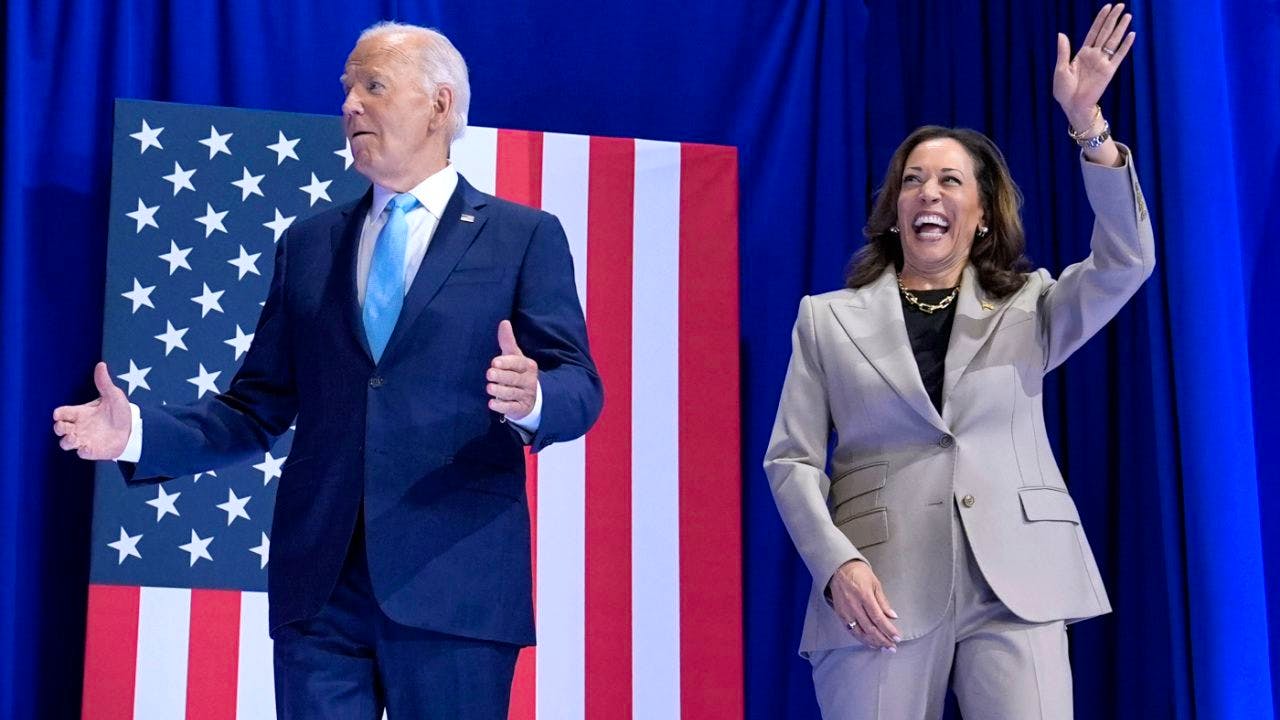 USA. Biden preist Harris und spottet über «Donald Dump»