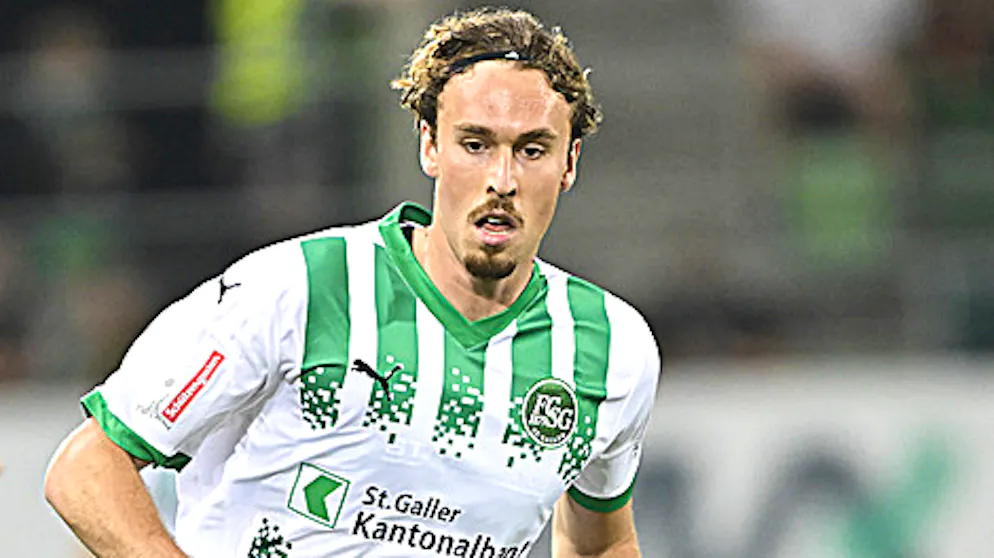 FCSG-Trainer Enrico Maassen setzt in dieser Saison nicht auf Stürmer Nikolaj Möller.