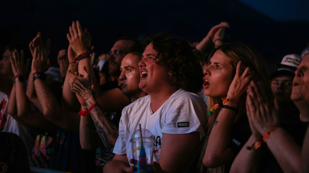 BG Gampel 4. Damit ist der Abend am Openair Gampel endgültig lanciert.