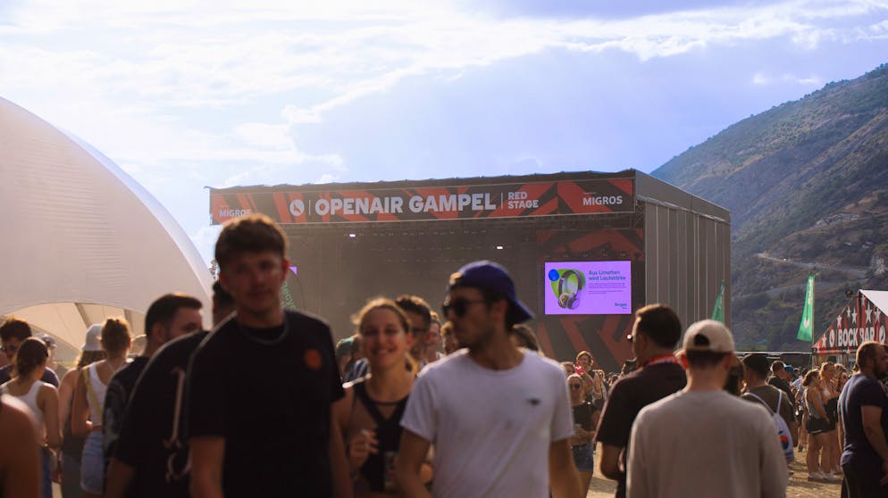 Mehr als 100'000 Besucher*innen pilgern jährlich zum Openair Gampel.