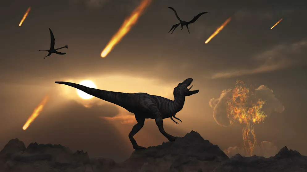 Nouvelle étude. On sait d'où venait l'astéroïde ayant éradiqué les dinosaures