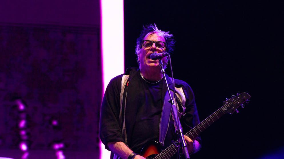 BG8 Gampel. The Offspring haben am Freitag das Openair Gampel gerockt.