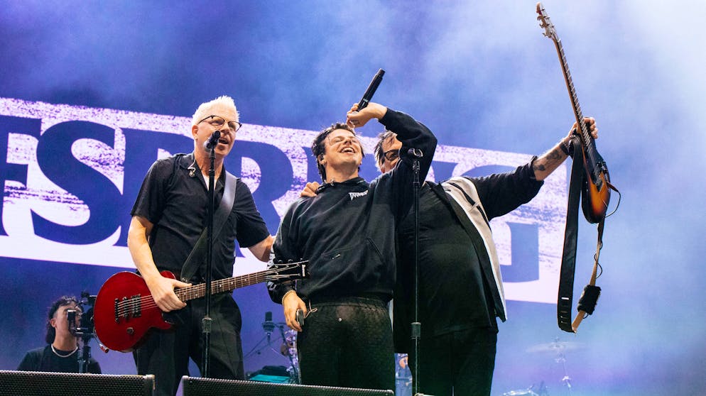 BG8 Gampel. Als Special Guest betrat zum Schluss auch der Brite Yungblud die Bühne.