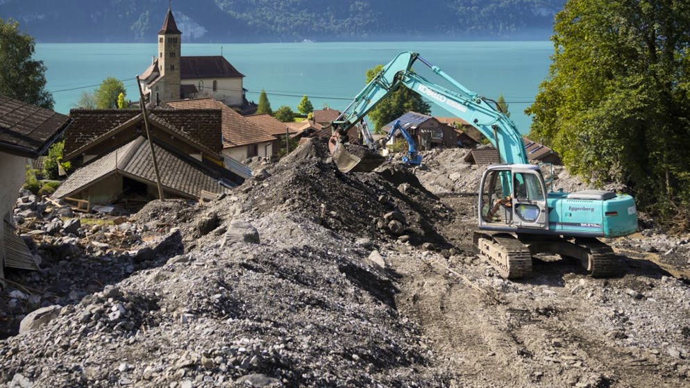 Maltempo. A Brienz gli sfollati possono visitare le loro case per 15 minuti