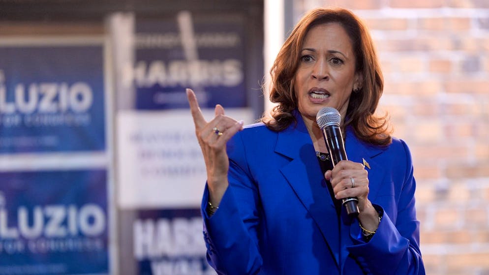 Nach der Show. Das sind jetzt Harris‘ Probleme auf dem Weg ins Weisse Haus