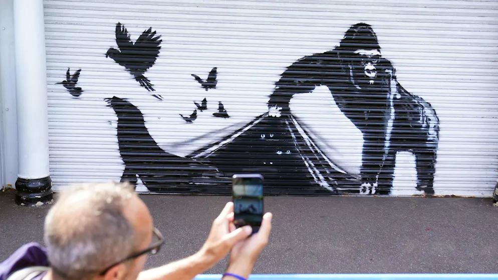Revelation with consequences. English janitor is suddenly mistaken for Banksy