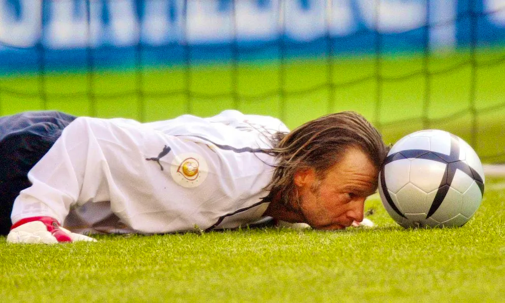 His action in the 0-0 draw against Croatia, when he stopped the ball with his head on the line, remains unforgotten