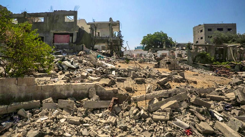 The city of Zurich should make a "substantial contribution" to Gaza, the SP, Greens and AL have demanded in a postulate: Street scene in Gaza.