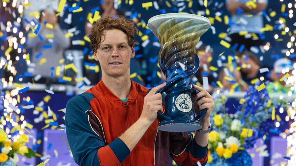 Jannik Sinner siegt in Cincinnati zum dritten Mal in einem Turnier der Kategorie 1000.