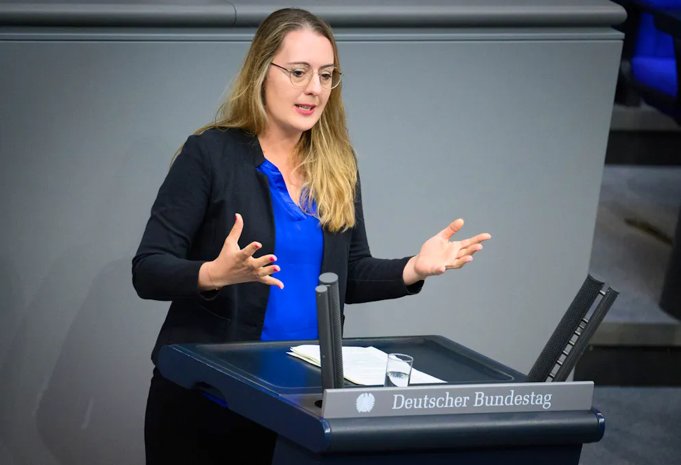 Grünen-Fraktionschefin Katharina Dröge. (Archivbild)