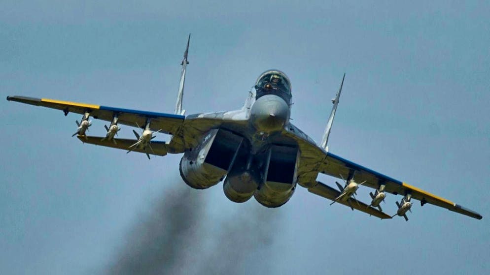 ARCHIVE - The Ukrainian air force chief has reported successful missions by his fighter pilots in the Kursk region. Photo: LIBKOS/AP/dpa