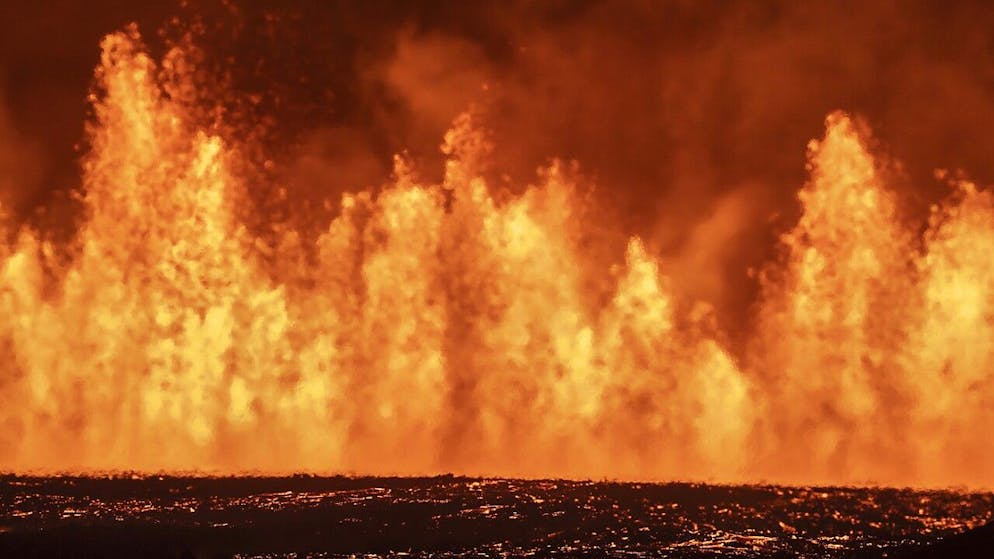 Lors de l'éruption volcanique, une telle quantité de soufre a été projetée dans l'atmosphère que le climat de la Terre s'est refroidi d'un degré environ. (image d'illustration)