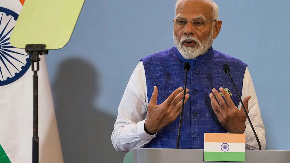 Ancienne colonie britannique, indépendante depuis 1947, l'Inde se pose, avec le Brésil, en héraut du «Sud global», qui réunit «des pays qui ont été victimes de l'ordre mondial ces dernières années, ces derniers siècles» (archive).