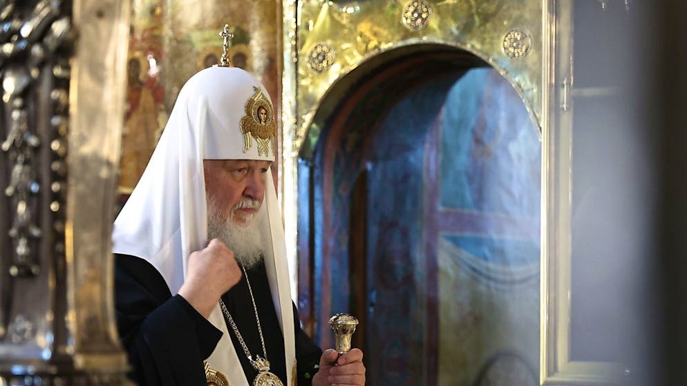 Il patriarca della Chiesa ortodossa russa Kirill.