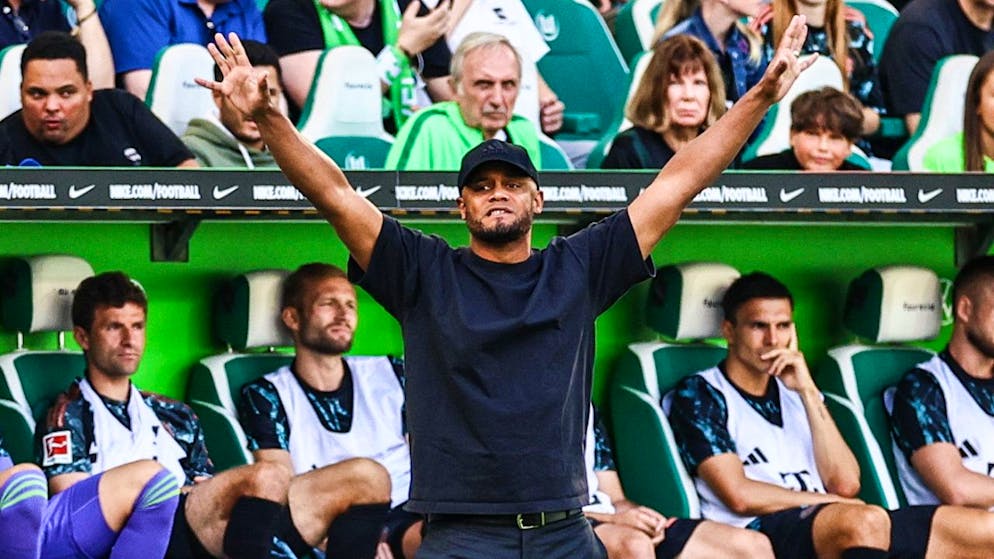 Vincent Kompany made a big debut as Bundesliga coach