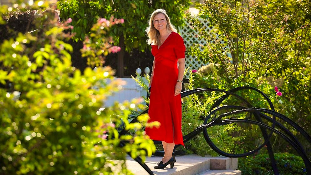 The President of the National Assembly, Yael Braun-Pivet, arrives at the Elysee Palace. Photo: Thomas Padilla/AP