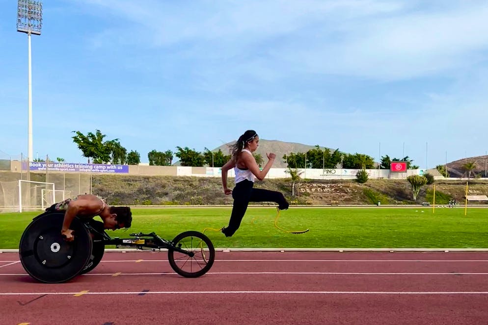 Abassia Rahmani und Fabian Blum begegnen sich regelmässig bei Wettkämpfen oder Trainings.
