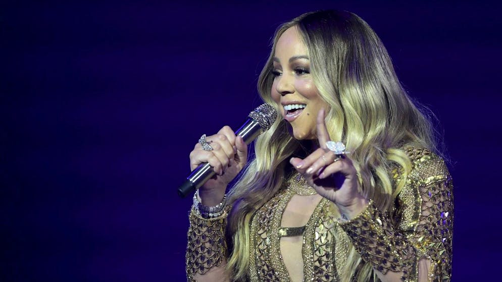 Mariah Carey bei einem Konzert in Dubai im Oktober 2019.
