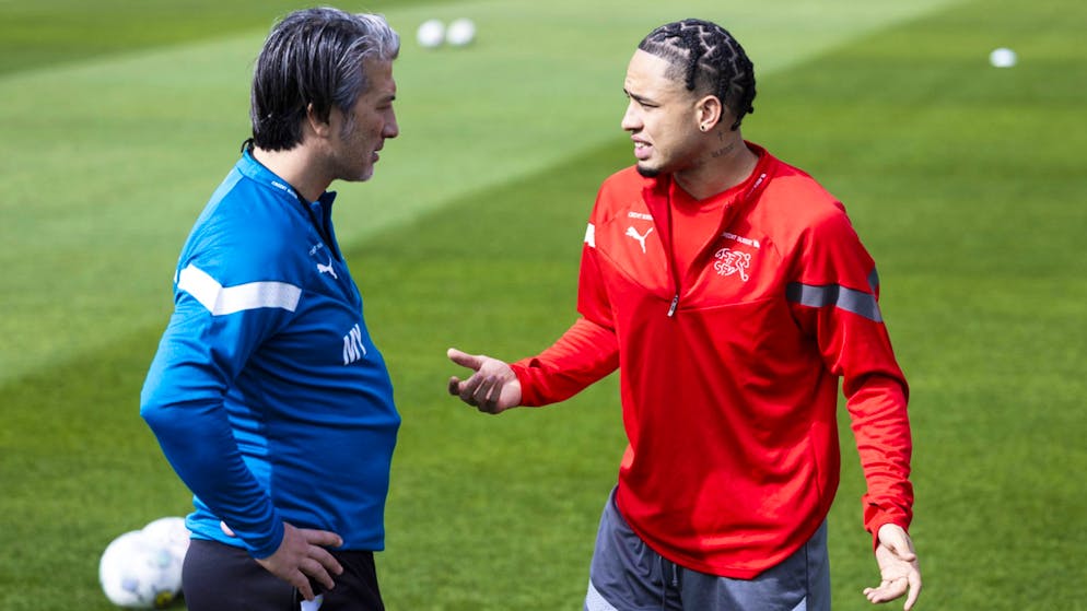 Noah Okafor spielt in den Plänen von Murat Yakin aktuell keine Rolle.