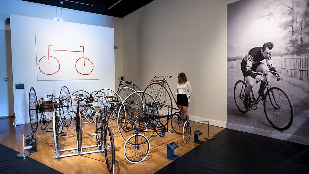 L'exposition" Vélo, Equilibres en mouvement", au Musée Rath, permet de découvrir des bicyclettes de toutes les époques (archives).
