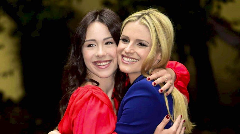 Michelle Hunziker mit ihrer Tochter Aurora Ramazzotti.