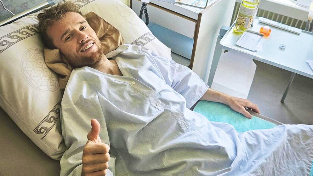 WM-Start ungewiss. Notfallmässige Blinddarm-Operation bei Mountainbike-Star Flückiger