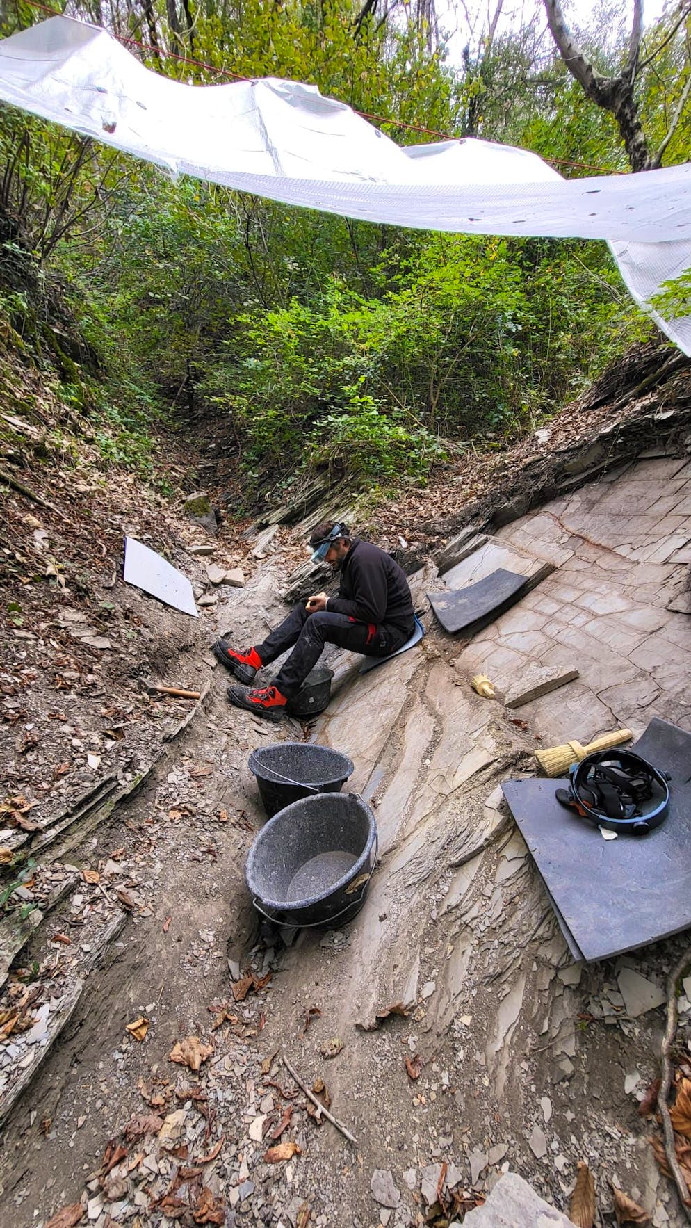 Foto scavo Meride, 2023