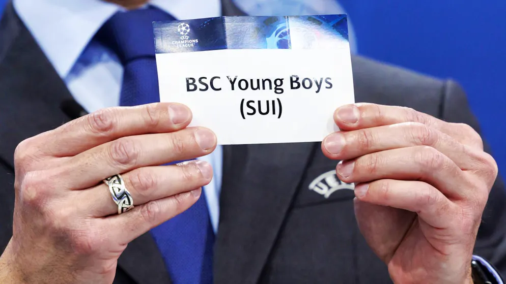 Champions League. Hammer opponents for YB - Swiss champions play against Barça, Inter and Stuttgart