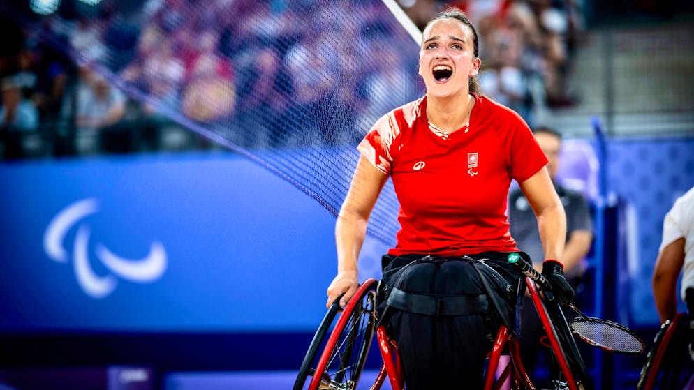 Ilaria Renggli a remporté le bronze en badminton.