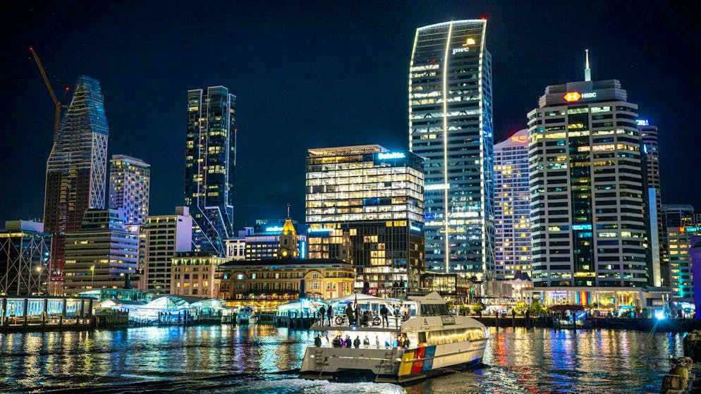 New Zealand triples the entry fee for tourists - Gallery. Auckland is the largest city in the Pacific state. (archive picture)