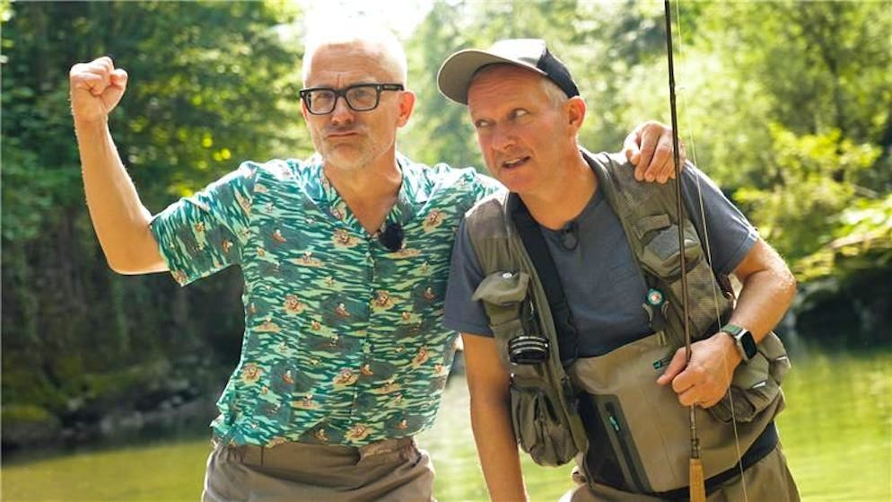 Bötschi fragt Simon Enzler. «Ich kann so gut fluchen, weil ich Ministrant war»