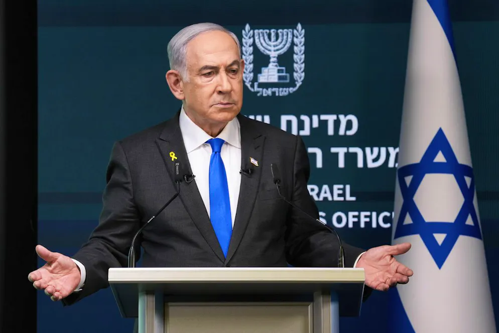 «Nous essayons de trouver des terrains sur lesquels commencer les négociations [mais] ils refusent [et disent] qu'il n'y a rien à discuter», a déclaré M. Netanyahu (archives).