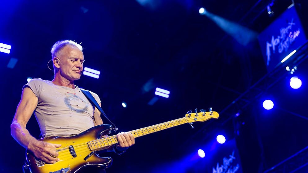 Sting si è esibito in luglio a Montreux