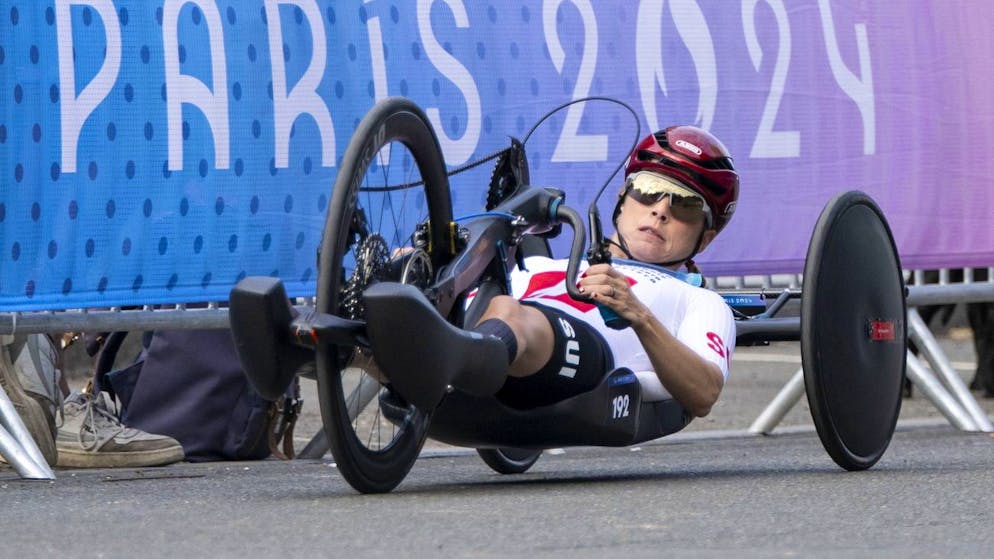 Sandra Stoeckli a terminé au 8e rang de la course en ligne.