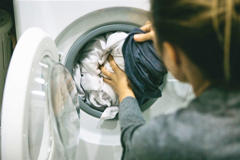 Die Waschmaschine kann mehr waschen als nur Kleider.