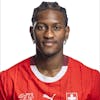 Joel Monteiro, Spieler, des Schweizer Fussball Nationalteams, fotografiert am 28. Mai 2024 in St. Gallen. (SFV/KEYSTONE/Gaetan Bally)