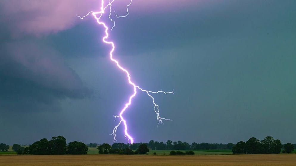 Oltre 300'000 fulmini quest'estate in Svizzera