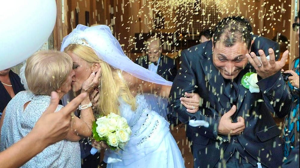 Christa Rigozzi and Giovanni Marchese married on September 4, 2010 in the church in Monte Carasso TI.