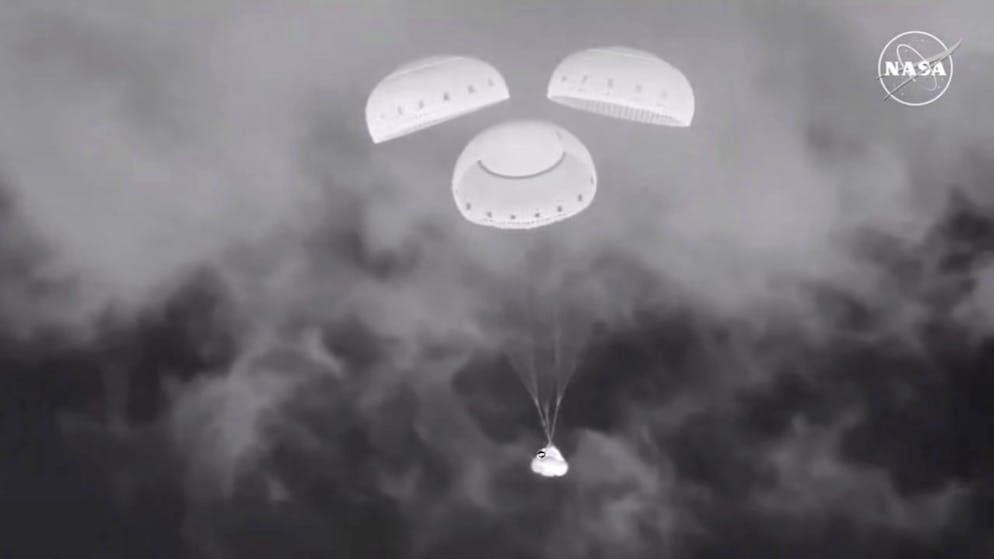 Sans son équipage. La capsule Starliner de Boeing de retour sur terre