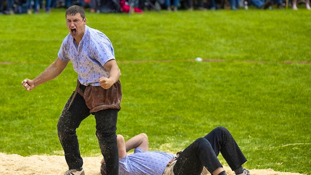 Werner Schlegel has already put many a great opponent on his back this season. At the anniversary wrestling festival in Appenzell, the Toggenburg native is naturally one of the favorites