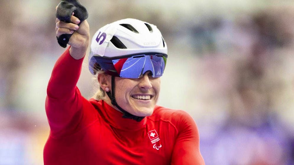 Catherine Debrunner was also in a class of her own in the marathon