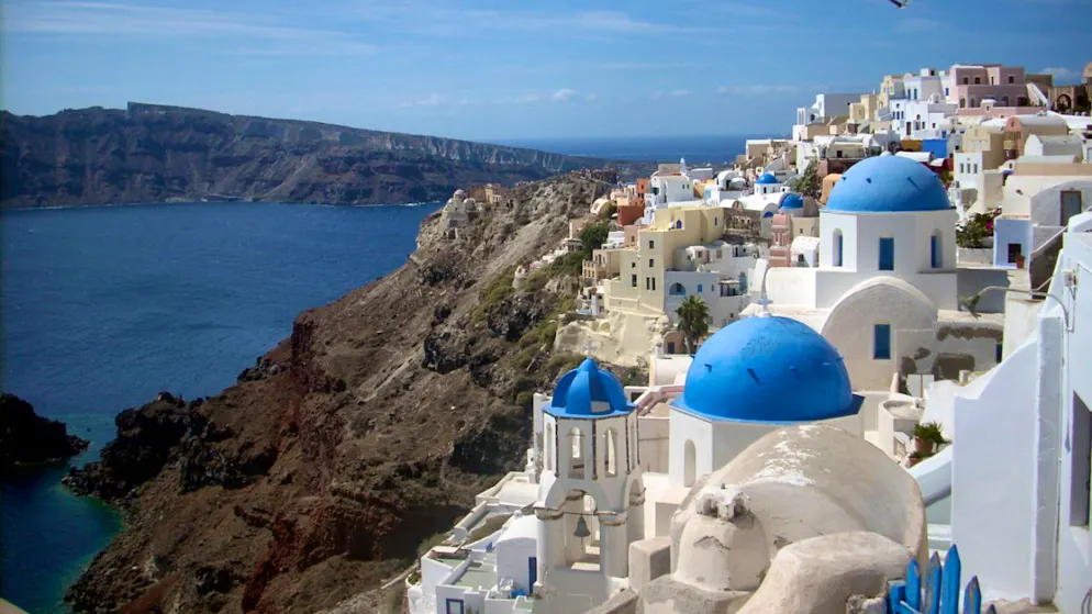 Santorin est l'une des îles des Cyclades les plus prisées des touristes (archives).