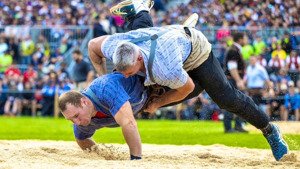 Samuel Giger's attacks against Joel Wicki are unsuccessful.