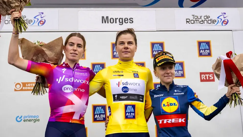 Tour de Romandie féminin. Lotte Kopecky sacrée après une course riche en rebondissements