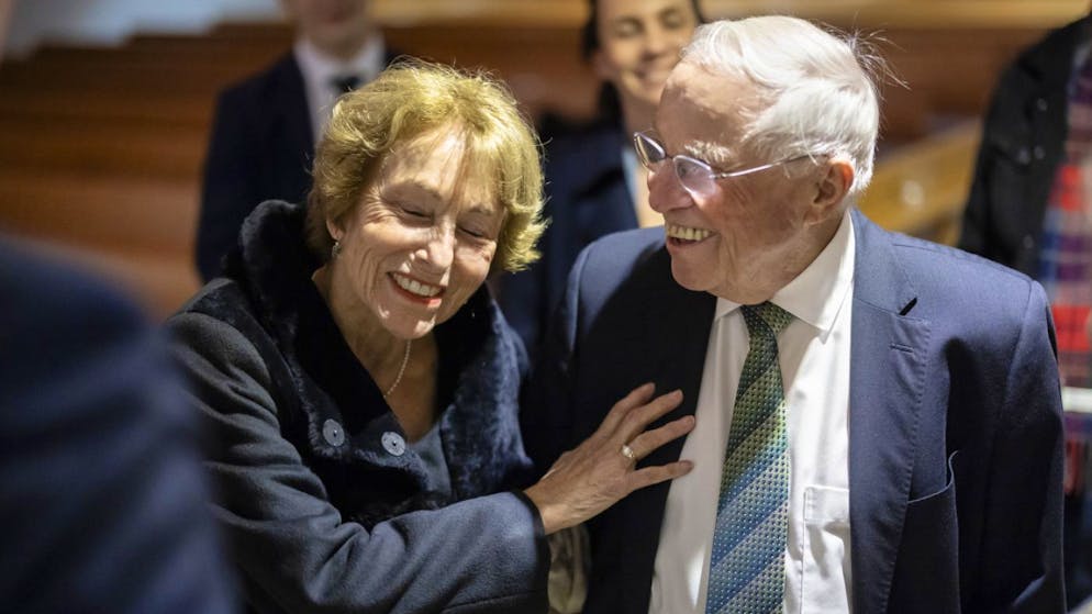 Married for 57 years. Christoph and Silvia Blocher reveal their marriage secret