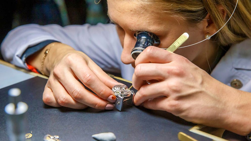 Dans le canton de Vaud, le secteur de l'horlogerie a tiré son épingle du jeu avec une progression de 14% des exportations (archives).