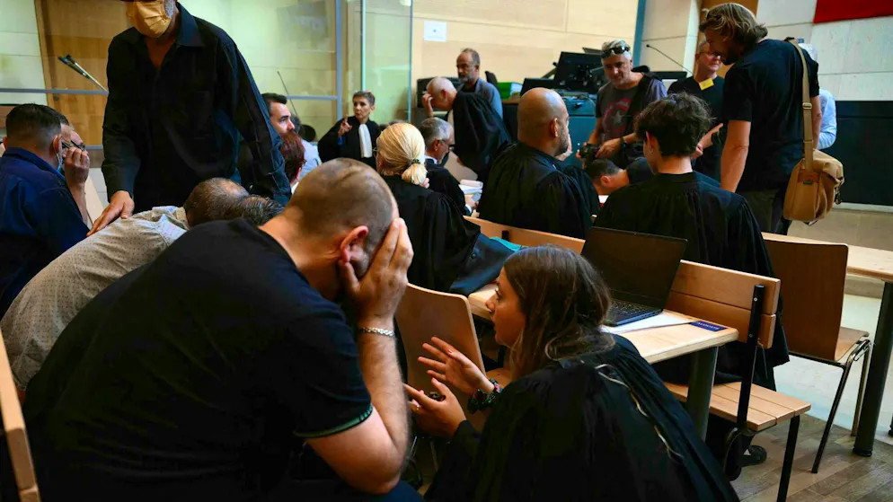 50 men are said to have abused the woman her husband offered for sexual contact on a platform.