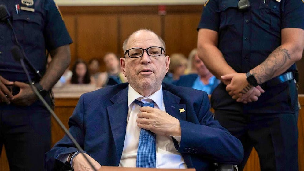 ARCHIVE - Former Hollywood movie mogul Harvey Weinstein appears for a criminal court hearing. Photo: Adam Gray/Getty Images North America/AP/dpa