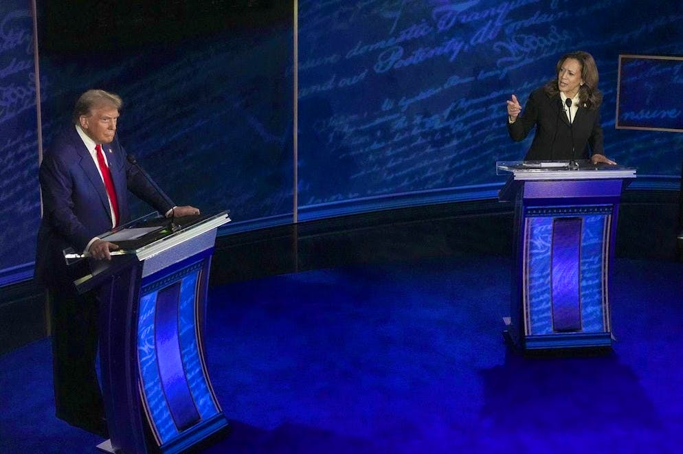 TV duel: focus on Kamala Harris